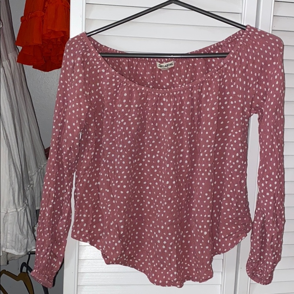 long sleeve shirt!